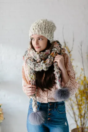 Pom Bomb Scarf