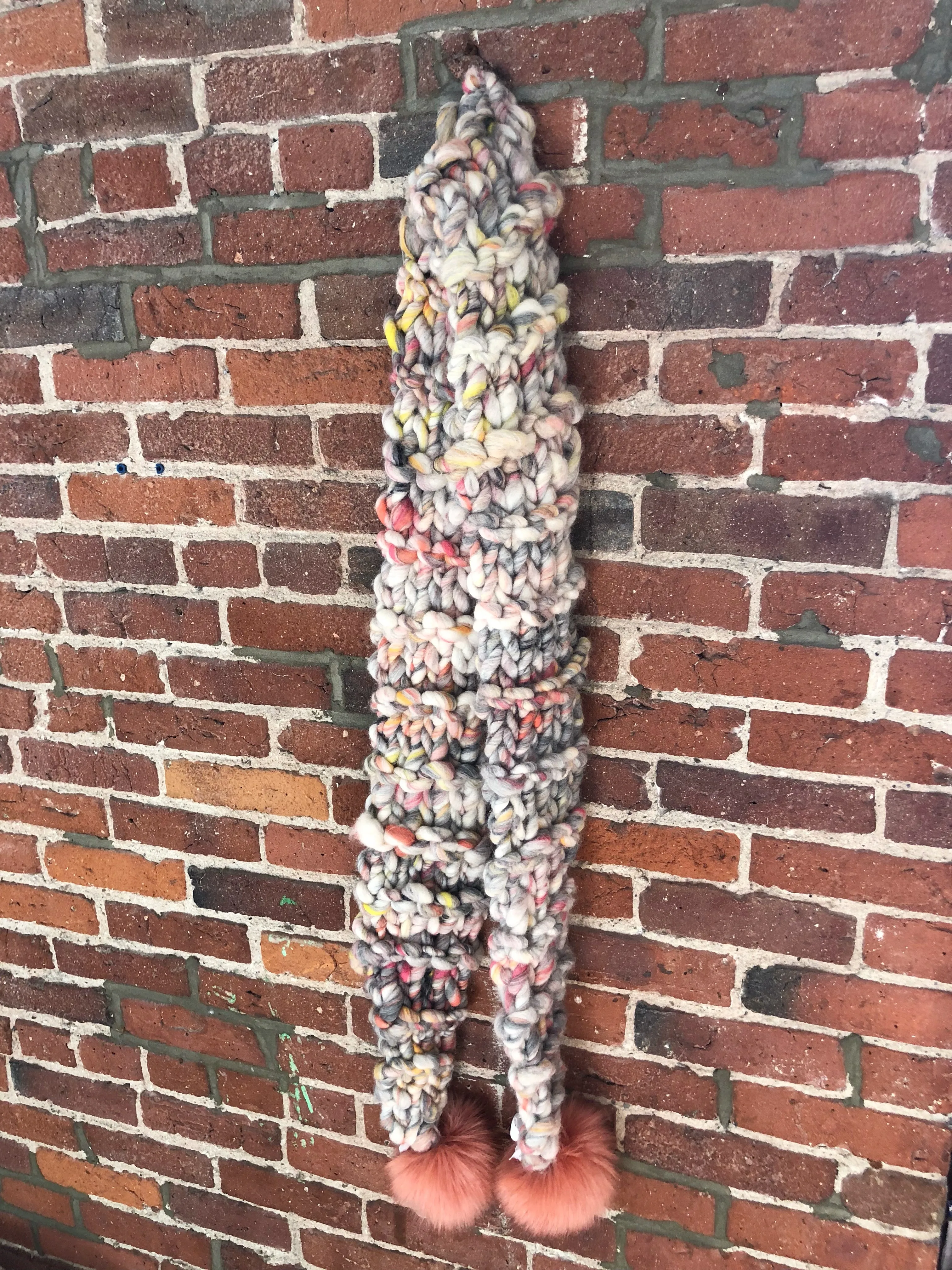 Pom Bomb Scarf