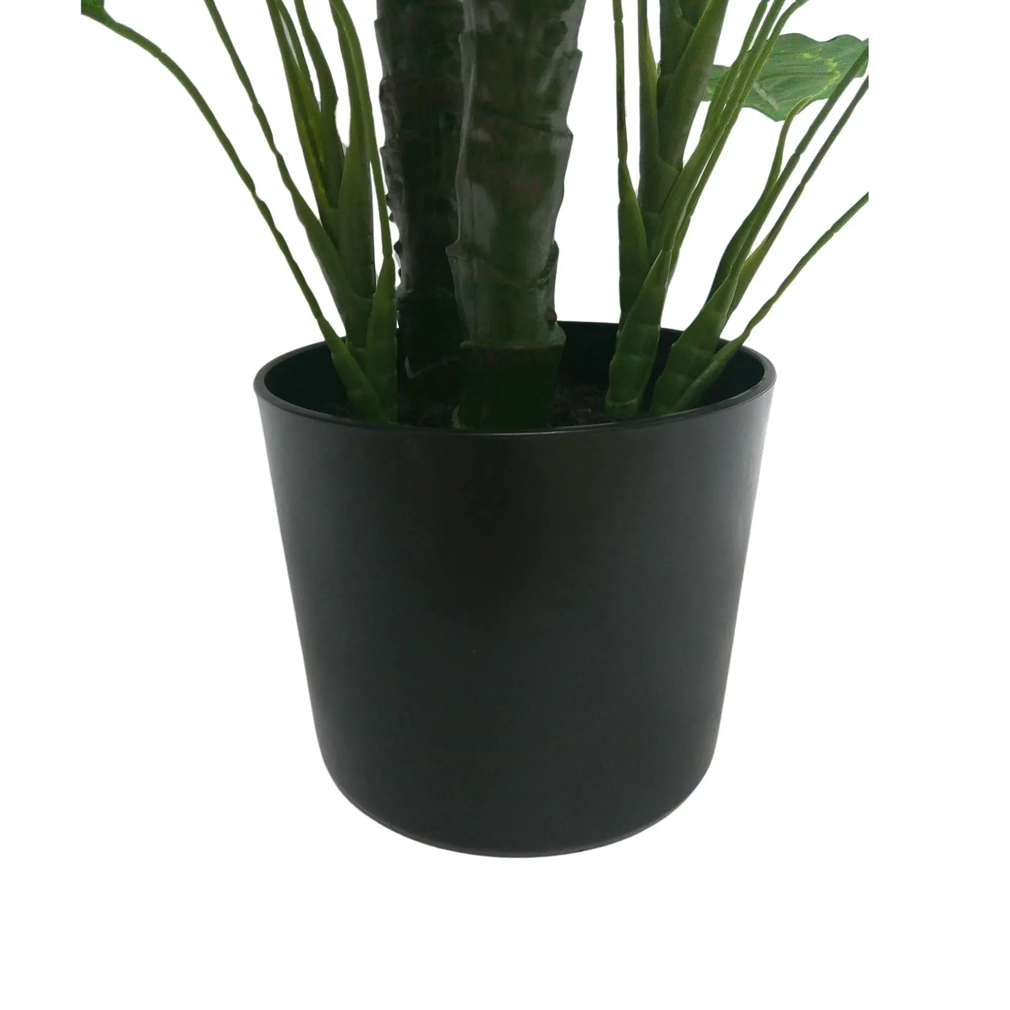 Premium Artificial Cordyline Fructicosa Green / Ti Plant 90cm