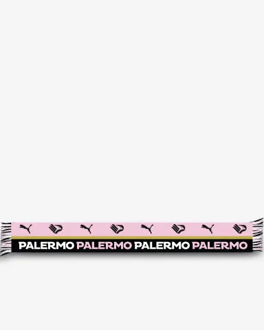 PUMA X F.C. PALERMO SCARF - BLACK/PINK