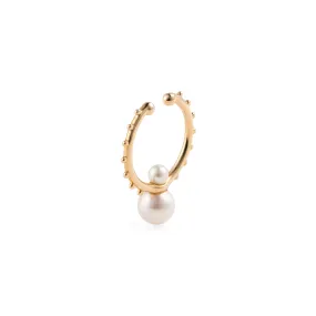 "Sea Anemone" Pearl Ear Cuff