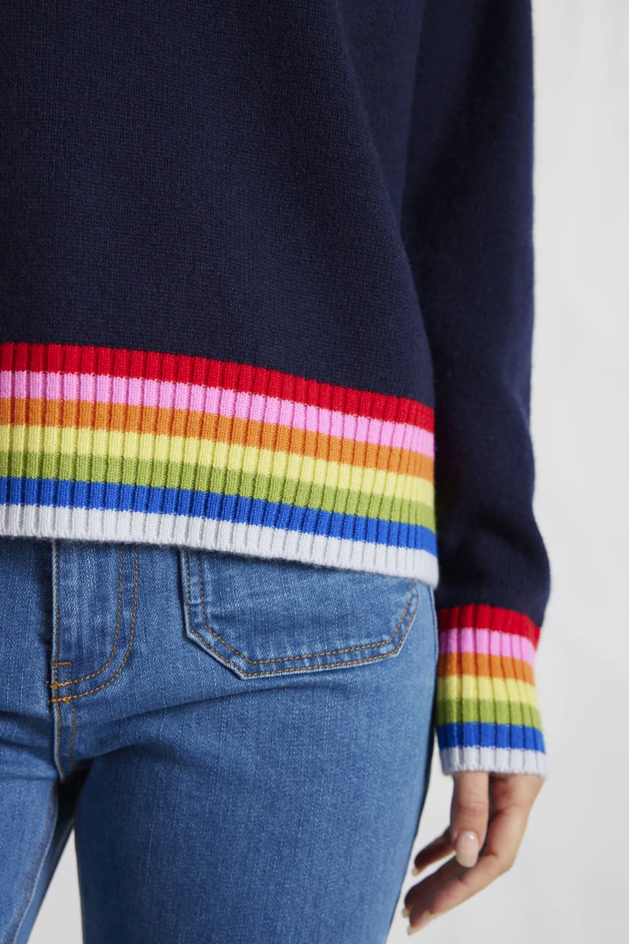 Rainbow Toastie in Officer Navy