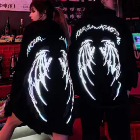 Reflective Devil Wings Hoodie SD00904