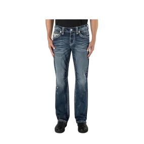 Rock Revival Men's Eddison B200 Boot Cut Jean