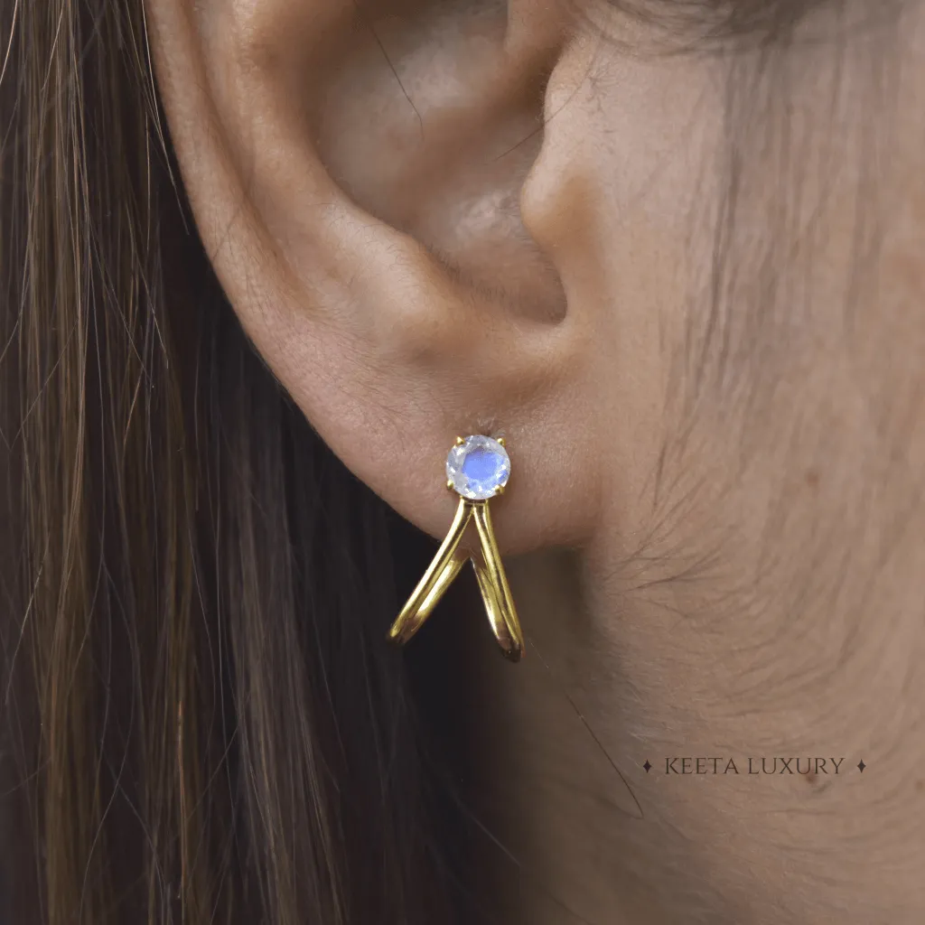 Rockstar - Moonstone Studs