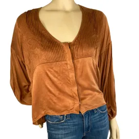 Sancia Brown Blouse