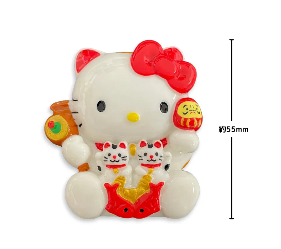 Sanrio Hello Kitty in Lucky Cat Costume Magnet (Japan Exclusive)