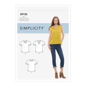 Simplicity Sewing Pattern S9133 Misses' Tops