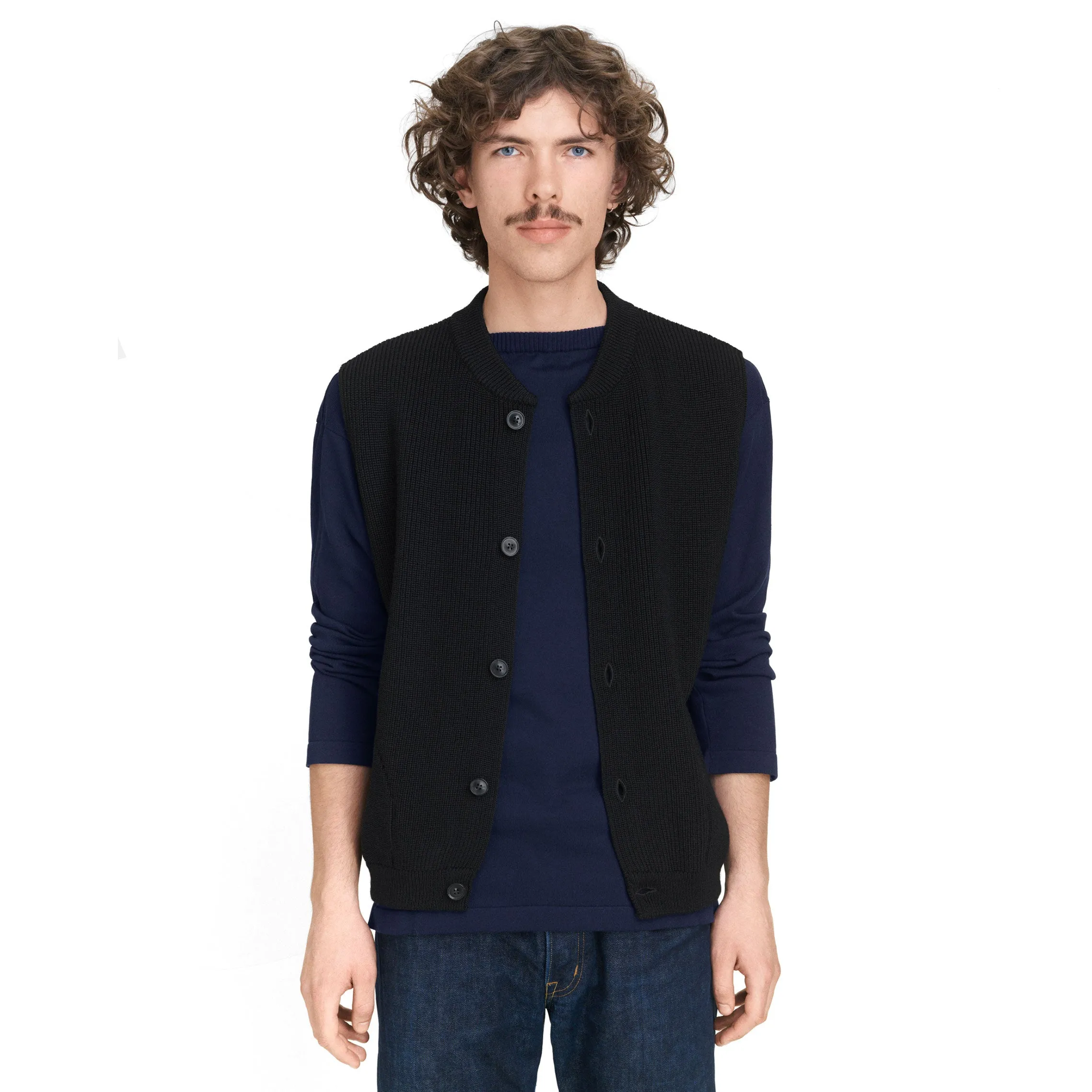 Skipper Vest Light Indigo