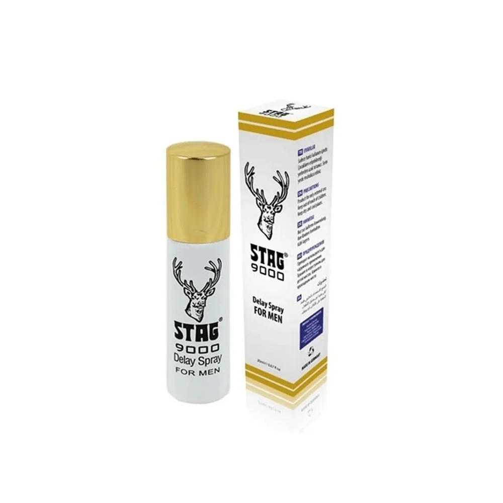 Stag 9000 Delay Spray for Men (20 ml/0.67 fl oz.)