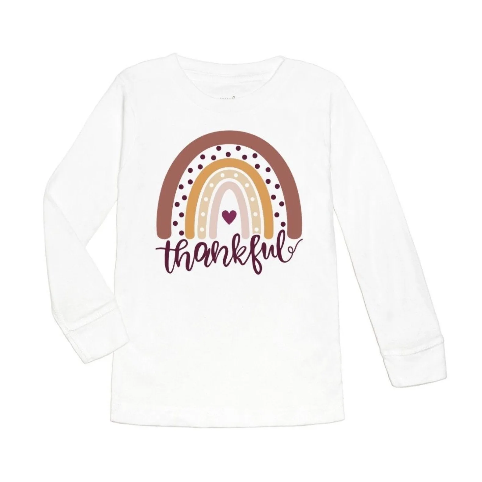 Sweet Wink Girls THANKFUL Rainbow L/S Shirt