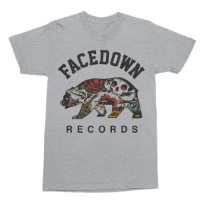 Tattoo Bear Heather Grey - T-shirt