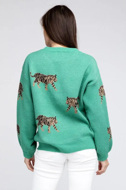 TEEK - Tiger Pattern Sweater