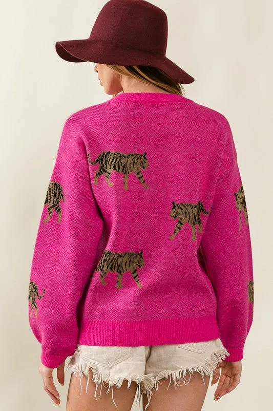 TEEK - Tiger Pattern Sweater