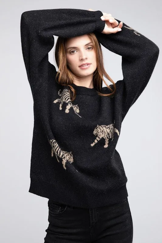 TEEK - Tiger Pattern Sweater