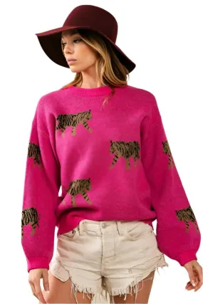 TEEK - Tiger Pattern Sweater