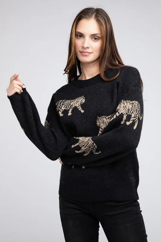 TEEK - Tiger Pattern Sweater