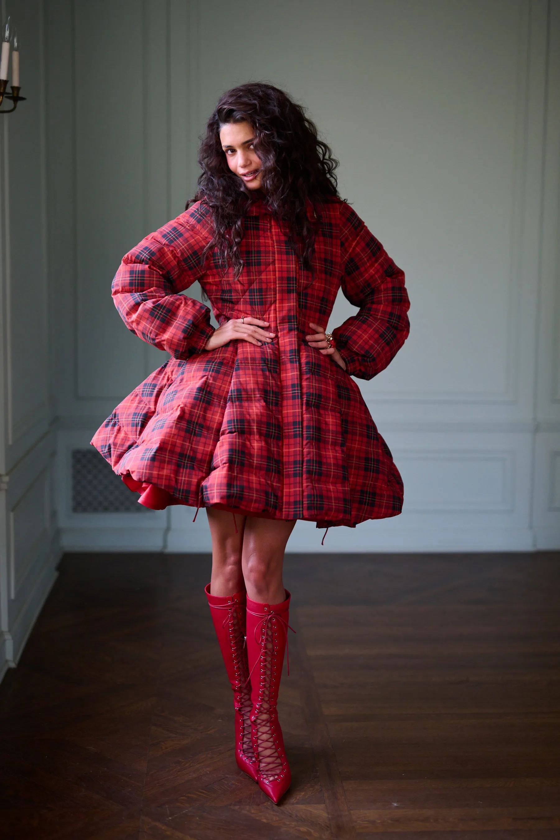 The Royal Tartan Dolly Puffer