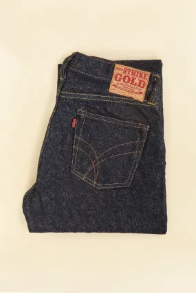 The Strike Gold "Keep Earth" Organic / Recycled Cotton Tapered Selvedge Jeans