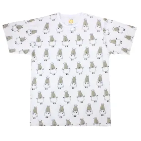 Unisex Short Sleeve T-Shirt White Big Sheepz