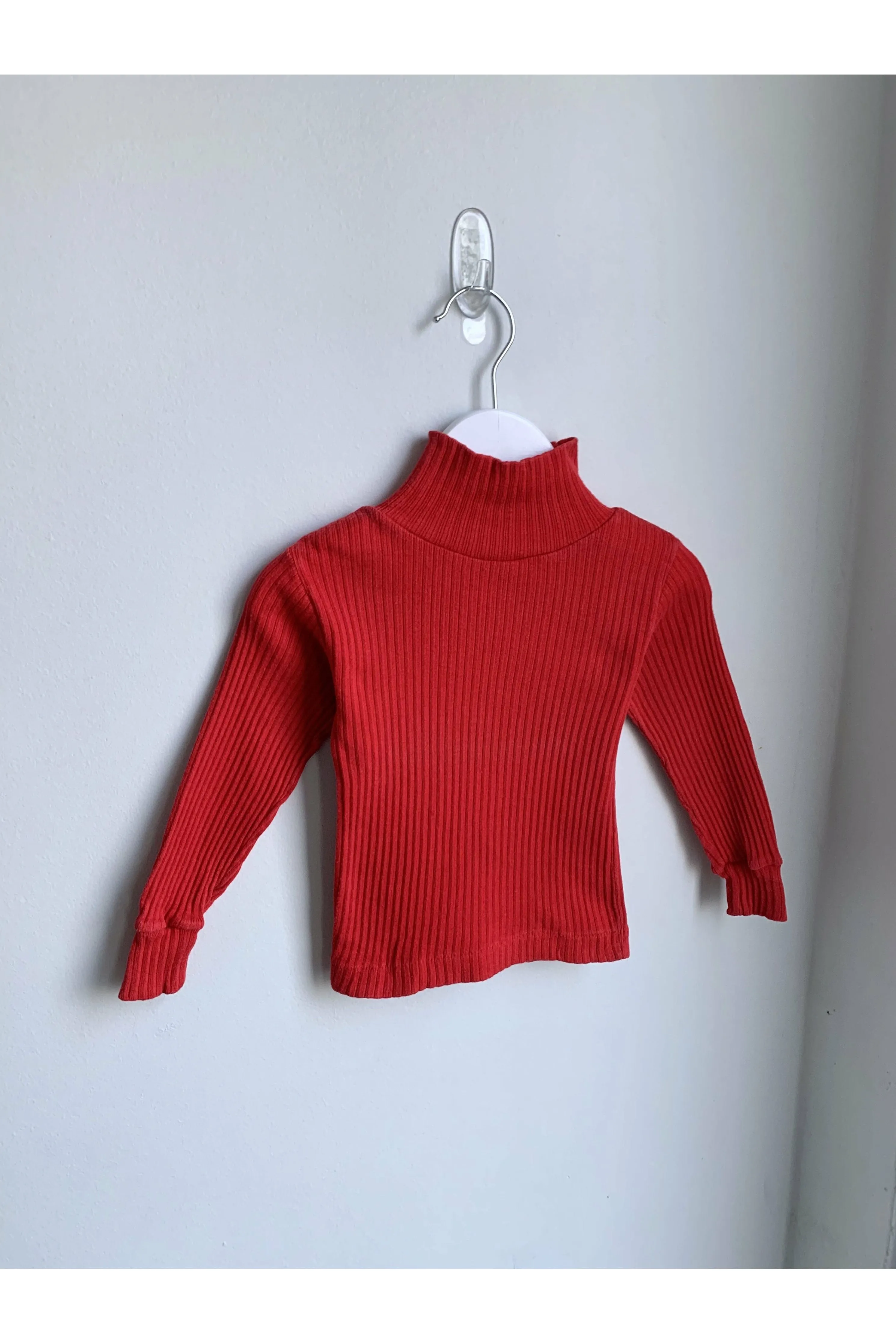 Vintage Buster Brown Ribbed Turtleneck - Size 2