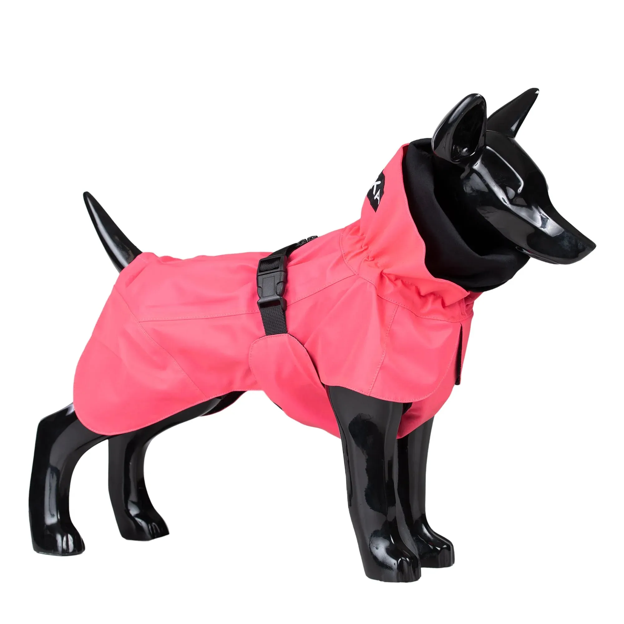 Visibility Raincoat in Hot Pink