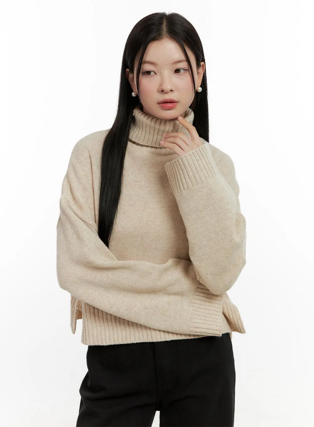 Warm Turtleneck Sweater ON408