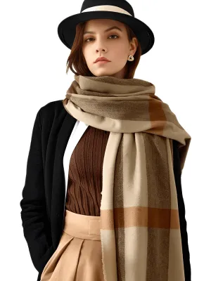 Women's Long Fashion Scarves With Tassels