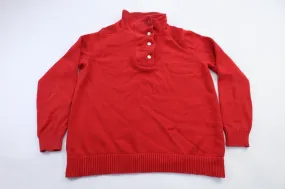 Women's Ralph Lauren Red Pullover Sweater