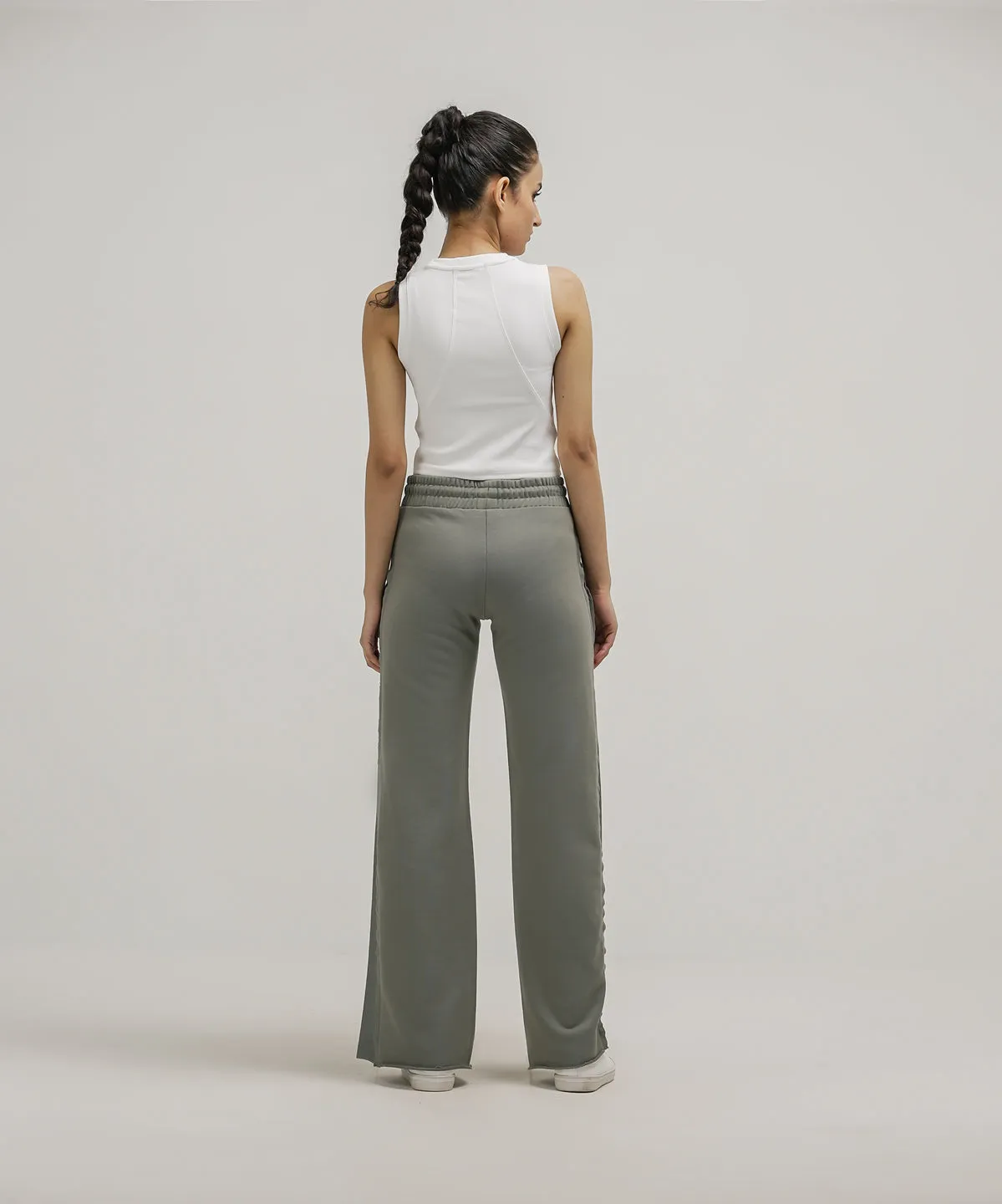 Women's Terry Wide Leg Pants