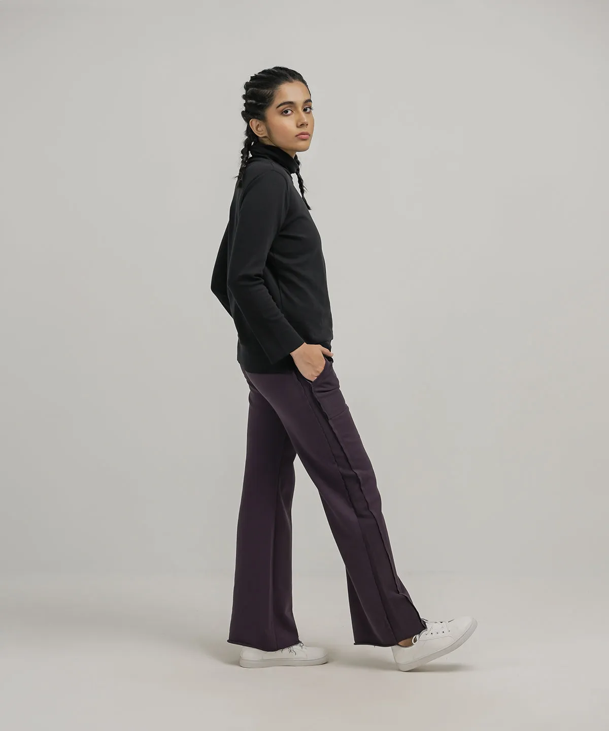 Women's Terry Wide Leg Pants