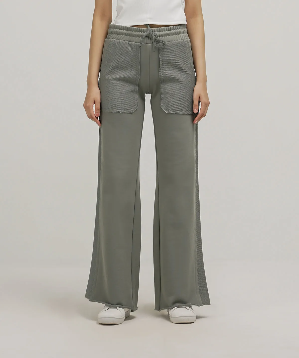 Women's Terry Wide Leg Pants