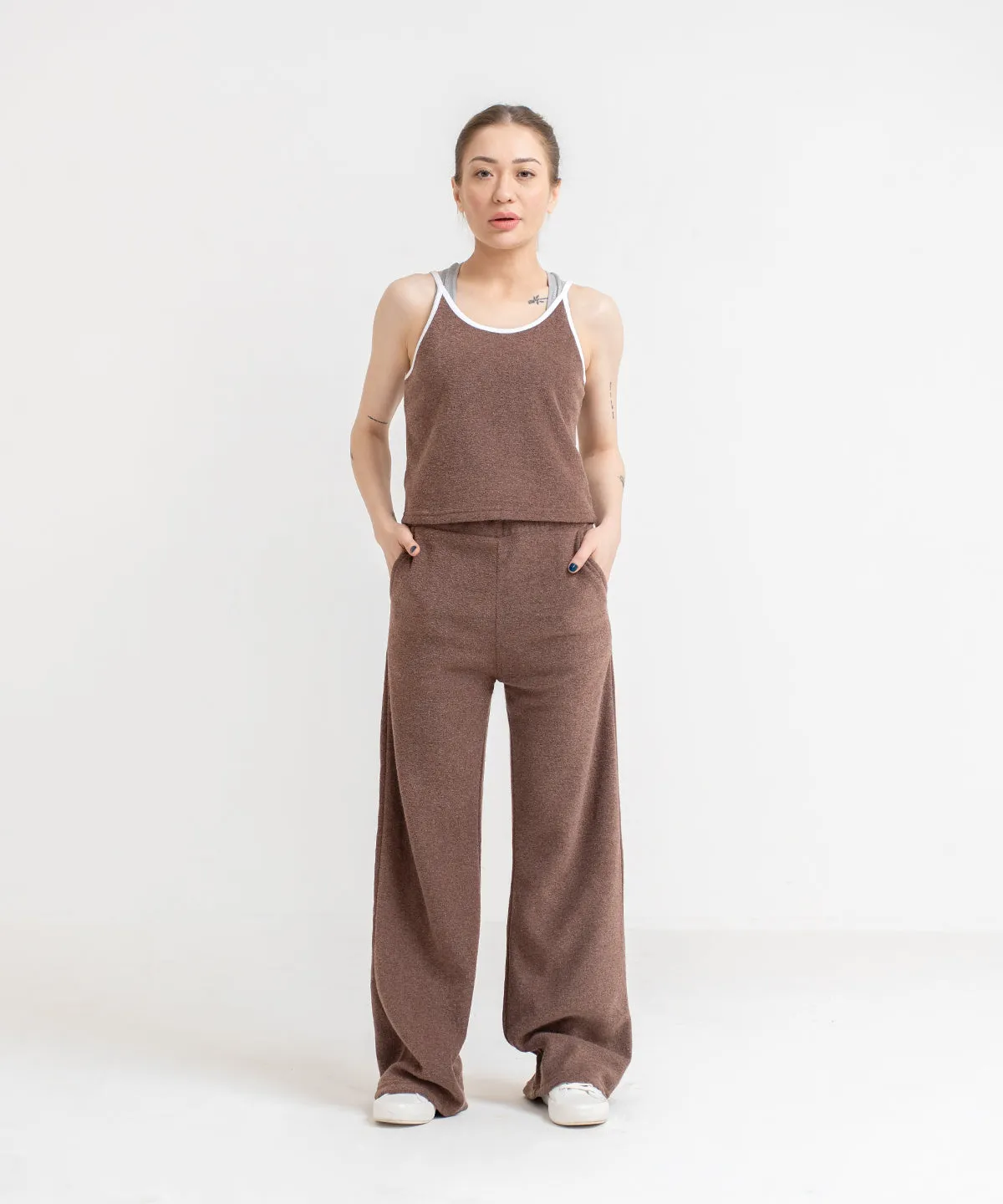 Women's Towel Terry Straight Pants