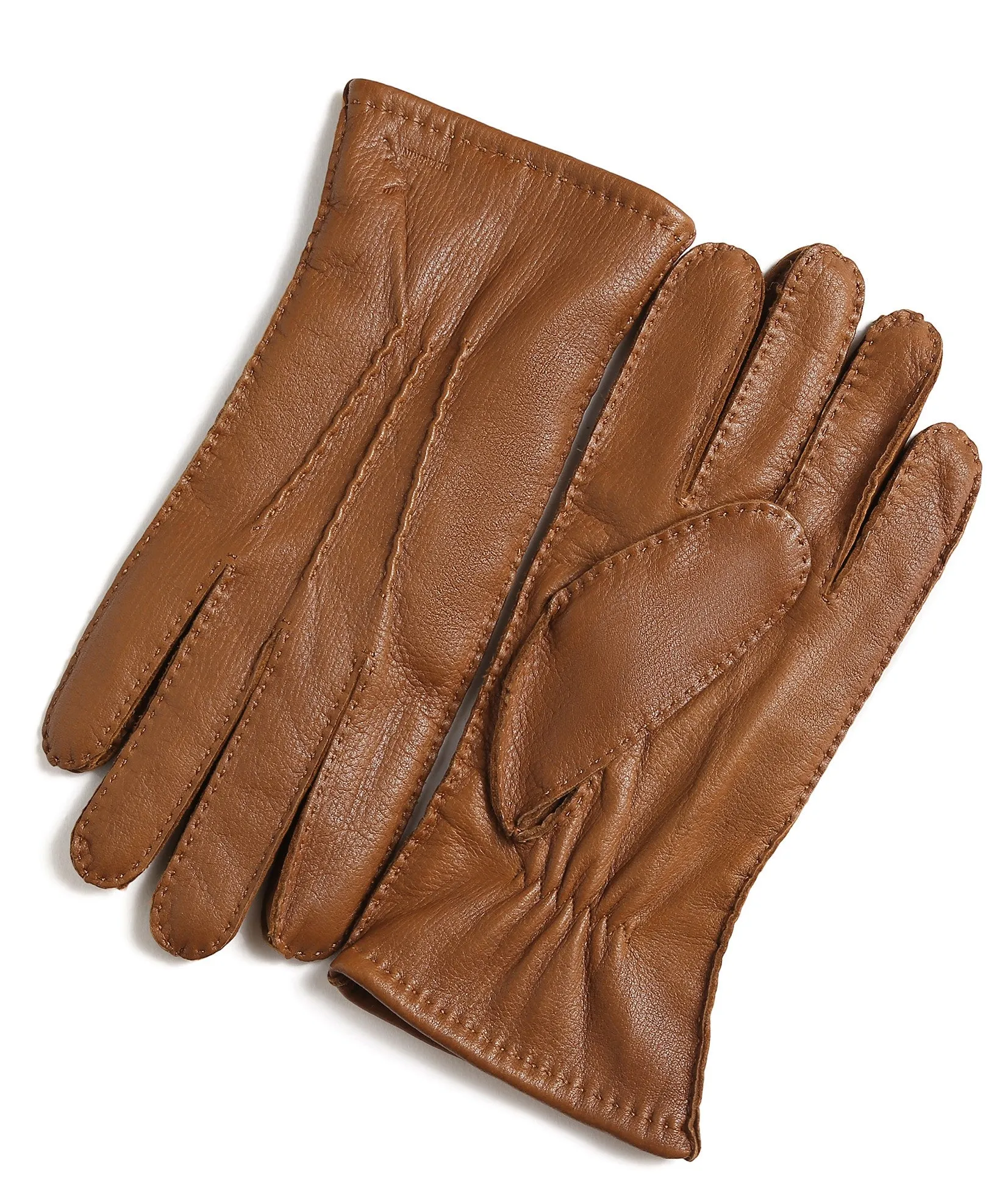 YISEVEN Men's Simplicity  Deerskin Leather Gloves