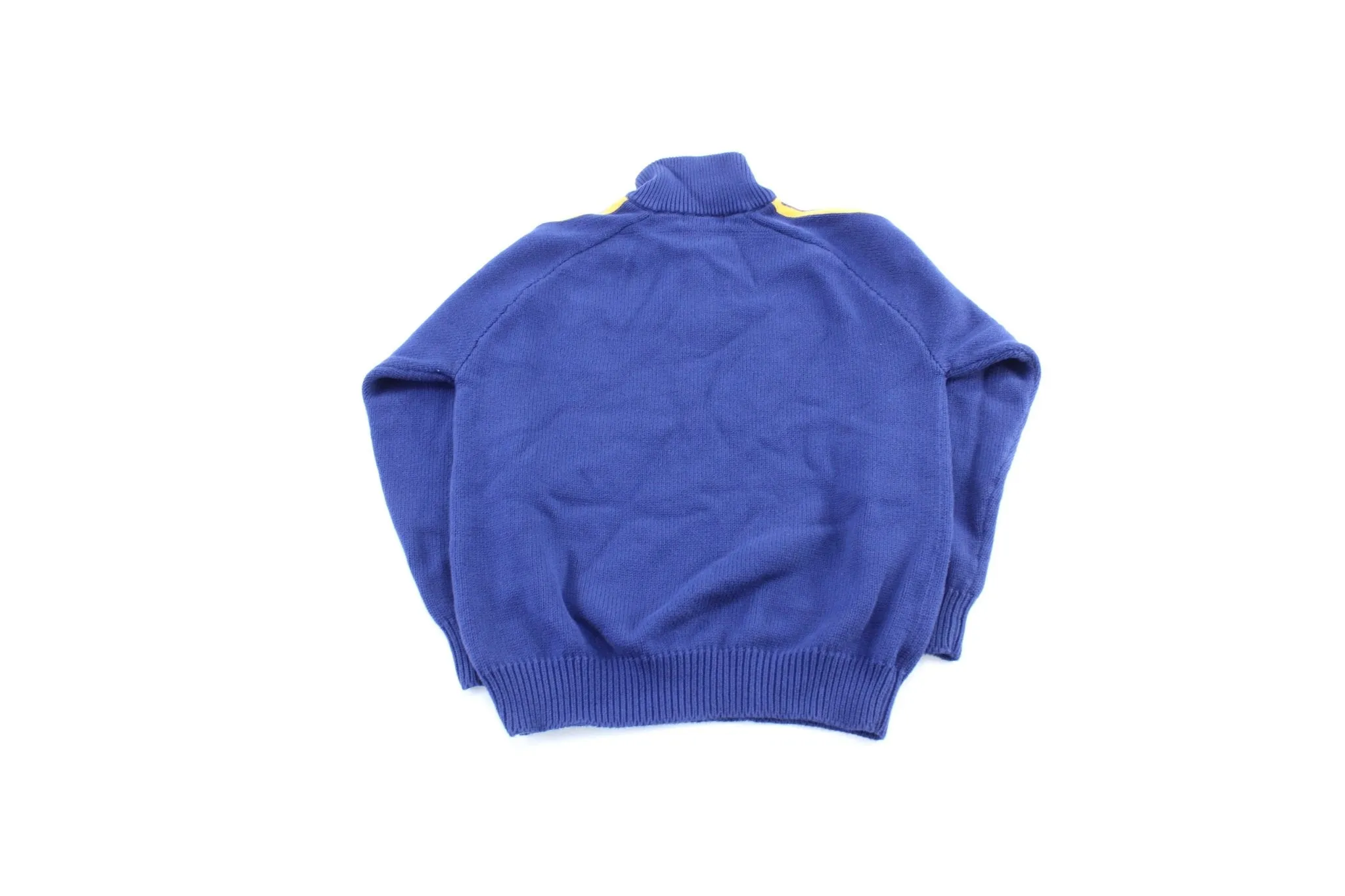 Youth Polo by Ralph Lauren Blue & Yellow Zip Up Sweater